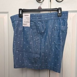 Sonoma XL 5 inch inseam pull on shorts
